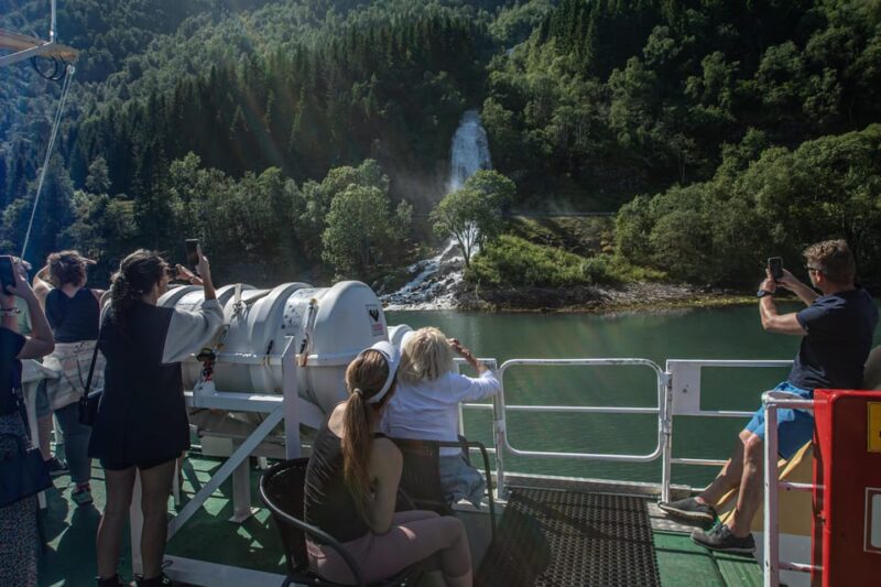 From Vik: Guided Fjord & Glacier Tour to Fjærland - Key Points