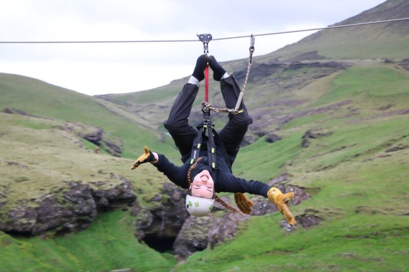 From Vík: Zipline and Hiking Adventure Tour - Itinerary Details