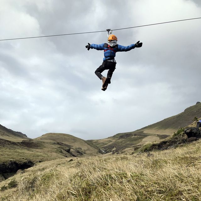 From Vík: Zipline and Hiking Adventure Tour - Local Insights