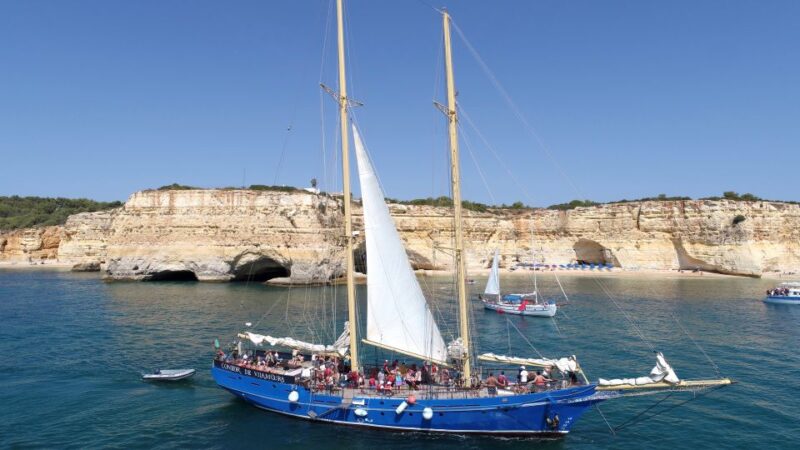 From Vilamoura: Algarve Coast 3-Hour Sailing Cruise - Itinerary Details