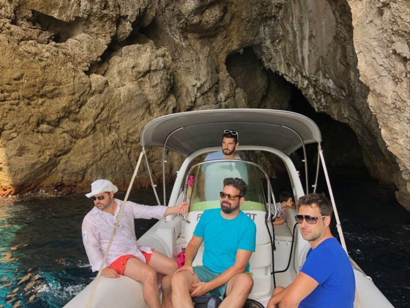 From Vis: Speedboat Tour - Vis, BišEvo & Blue Cave (Private) - Stiniva Cove Adventure