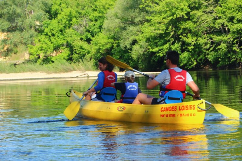 From Vitrac: Dordogne River Canoe Rental - Highlights