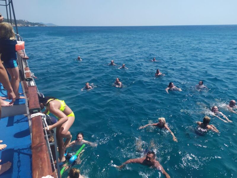 From Votsalakia : West Coast Boat Cruise With Lunch - Key Points