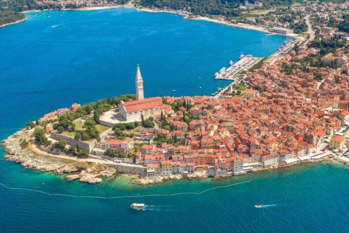 From Vrsar: Lim Bay, Pirate Cave and Rovinj Visit - Getting to the Starting Point