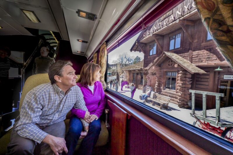 From Williams: Grand Canyon Railway Round-Trip Train Ticket - Key Points