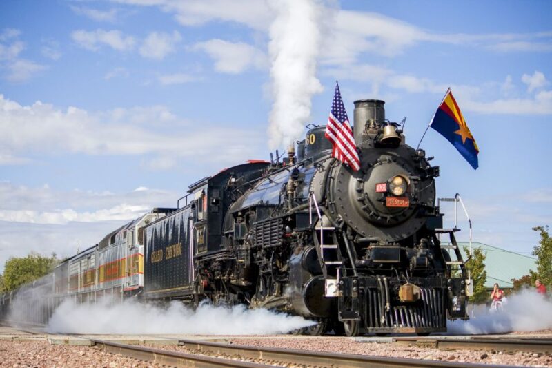 From Williams: Grand Canyon Railway Round-Trip Train Ticket - Experience Highlights
