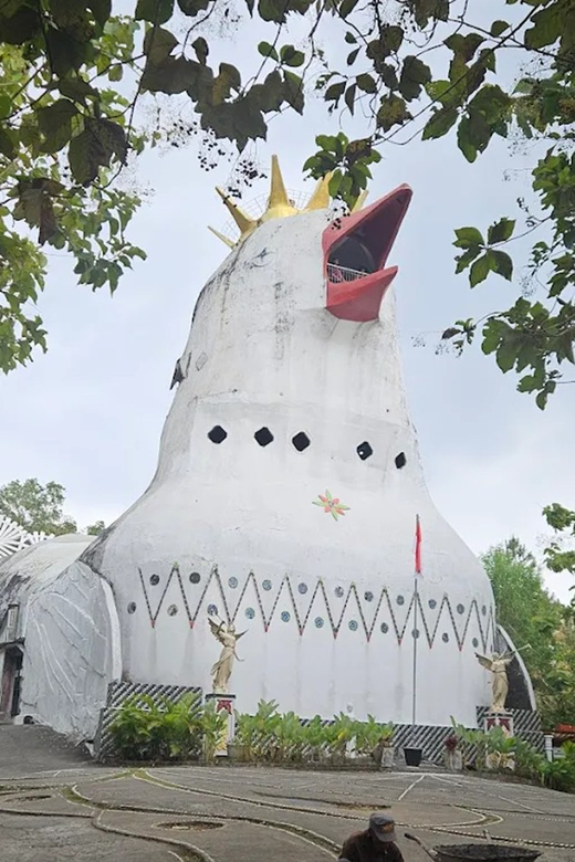 From Yogyakarta: Borobudur, Chicken Church & Mendut Temple - Key Points