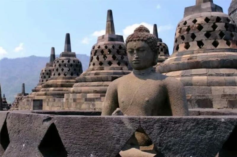 From Yogyakarta: Borobudur Half-Day Tour with Stupa Access - Detailed Breakdown of the Experience