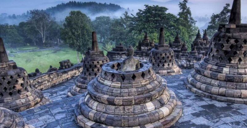 From Yogyakarta: Borobudur Temple and Beautiful Waterfall - Key Points