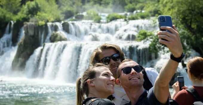From Zadar: Krka Waterfalls Guided Tour With Swim at Skardin - Meeting Time and Duration
