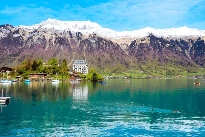 From Zurich: Crash Landing On You Locations in Interlaken - Sigriswil Panoramic Bridge Crossing
