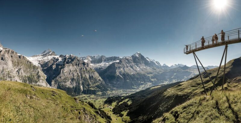 From Zurich: Grindelwald First Cable Car & Interlaken - Scenic Bus Ride to Grindelwald