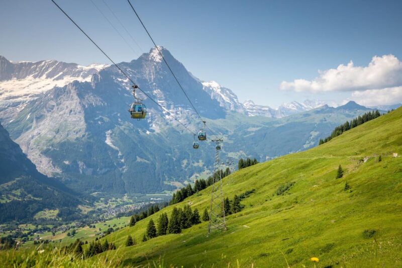 From Zurich: Grindelwald First Cable Car & Interlaken - First Cable Car and Cliff Walk