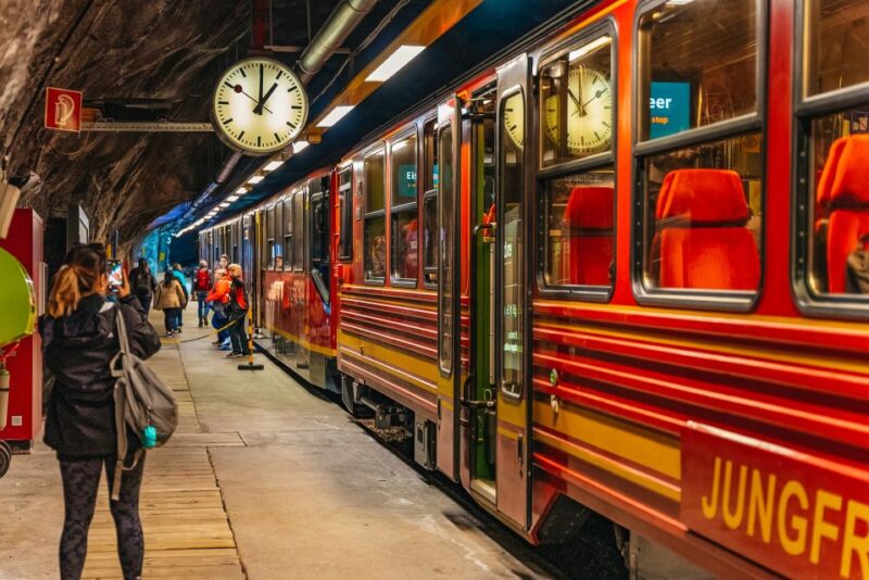 From Zurich: Guided Day Trip to Jungfraujoch With Train Ride - Strolling Through the Ice Palace