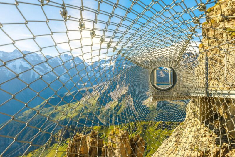 From Zurich: Schilthorn and Lauterbrunnen Private Day Trip - Schilthorn Cable Car