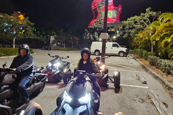 FT Lauderdale Motorcycle Websday & Night Tours - Key Points