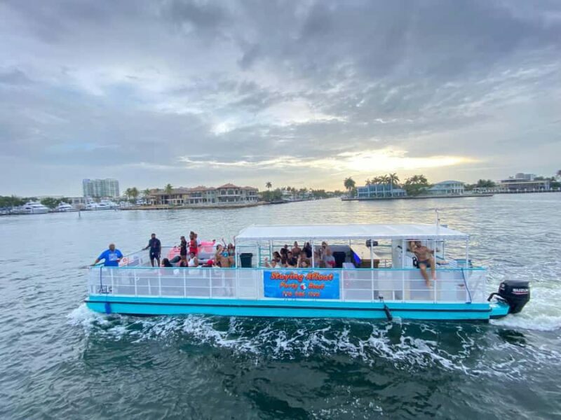 Ft. Lauderdale: Party Boat Tour to the Sandbar with Tunes - An Authentic and Fun-Filled Day on the Water