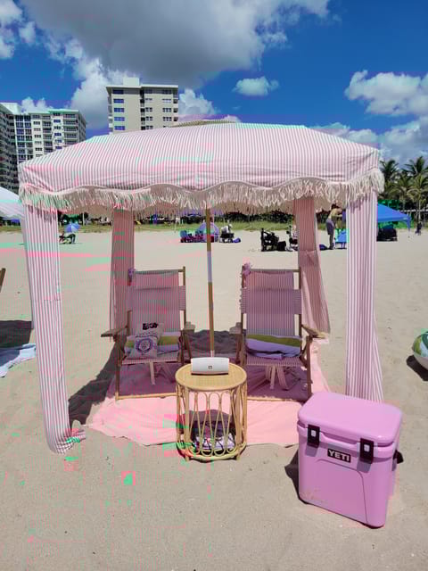Ft Lauderdale: Private Beach Day Cabana With Amenities - Bringing the Right Essentials