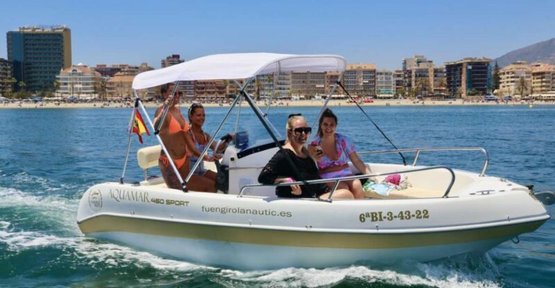 Fuengirola: 1- to 4-Hour Boat Rental - No License Needed - Booking and Reservation Process
