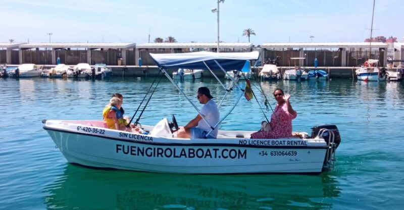 Fuengirola Boat Rental Without License From 2 to 4 Hours - Key Points