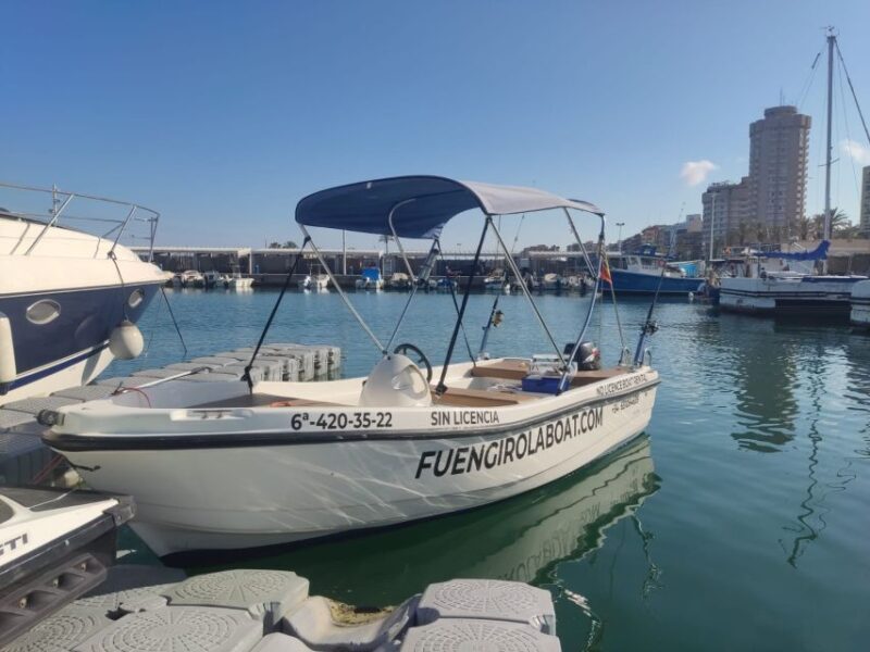 Fuengirola Boat Rental Without License From 2 to 4 Hours - Pricing and Booking Details