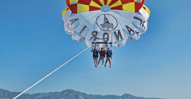 Fuengirola: Parasailing Adventure From Fuengirola Port - Charming Town and Mountains