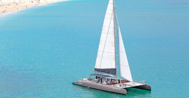 Fuerteventura: Magic Catamaran Trip With Food and Drinks - Discovering Fuerteventuras Volcanic Coastline