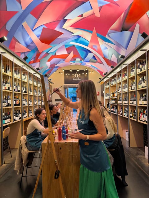 Fuerteventura: Paint & Wine Events - Wine and Art Combination