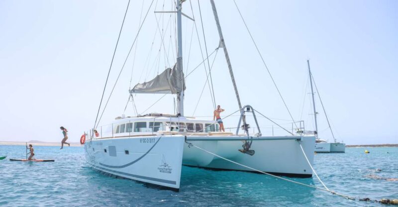 Fuerteventura: Private Luxury Catamaran to Lobo Island - Highlights