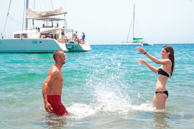 Fuerteventura: Small-Group Magic Deluxe Catamaran Cruise - Swimming in Crystal-Clear Waters