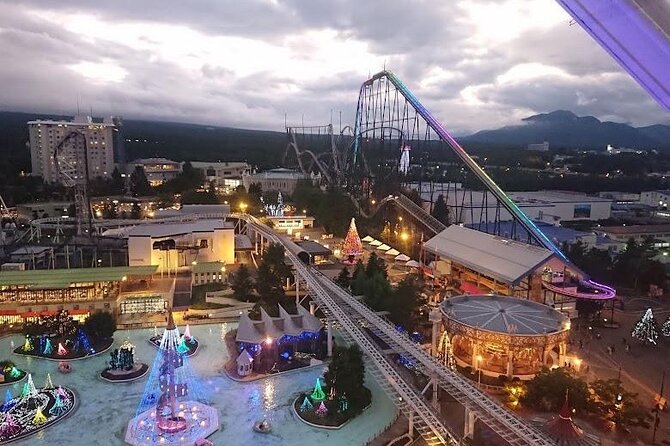 Fuji-Q Highland Amusement Park Private Tour With English Guide - Inclusions