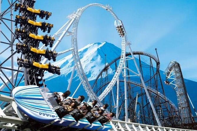 Fuji-Q Highland Amusement Park Private Tour With English Guide - Fuji-Q Highland Highlights