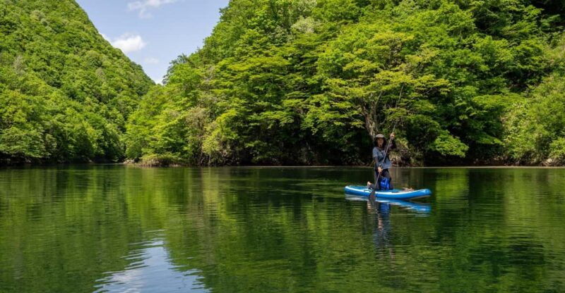 Fujiwara Lake: Full-day Stand-Up Paddleboarding (SUP) + Takaragawa Onsen Tour in Gunma - Key Points