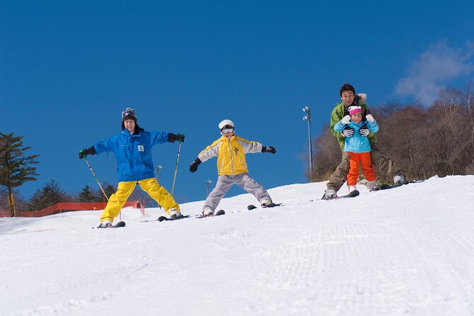 Fujiyama Snow Resort Yeti Winter Ski Day Tour From Tokyo Japan - Meeting Points and Itinerary