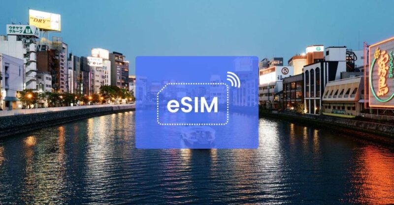 Fukuoka: Japan / Asia Esim Roaming Mobile Data Plan - How It Works