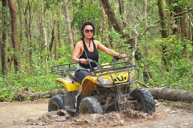 Full Adrenaline Day in Tulum! ATVs, Zipline, Cenote, Rappel, Food - Soaring Through the Treetops