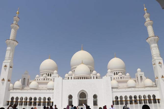 Full Day Abudhabi City Tour With Ferrari World Theme Park Ticket - Accessibility and Participation