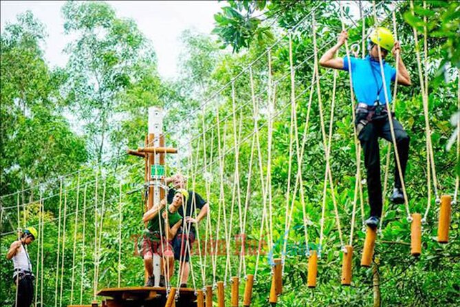 Full-day Adventure With The Zipline And Highwire Package From Hue - Key Points