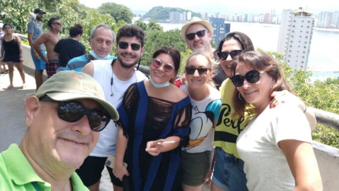 Full Day Beach Tour Santos & Guaruja: Culture & Beaches - Reaching Guaruja Beach