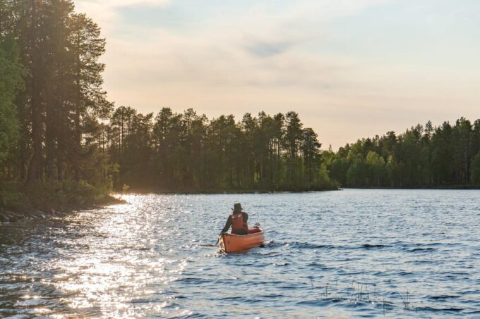 Full Day Canoe Adventure From Rovaniemi - Swimming Requirement