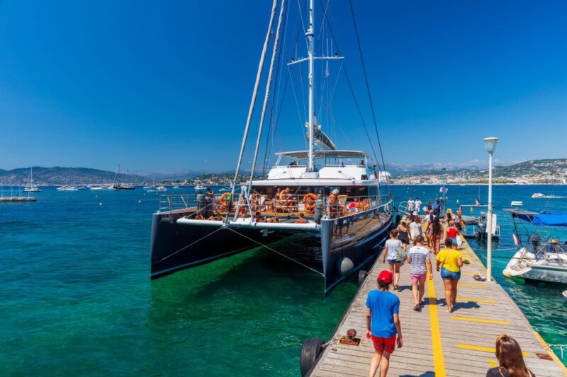 Full-Day Catamaran Cruise Departing From Cannes - Swimming and Snorkeling Opportunities