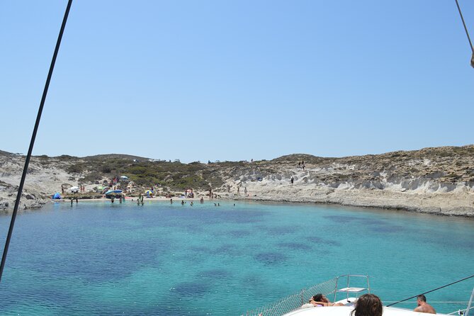 Full Day Catamaran Cruise in Paros - Meeting and Pickup