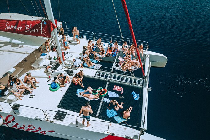 Full-Day Catamaran Cruise to Hvar & Pakleni Islands With Food and Free Drinks - Departure and Duration