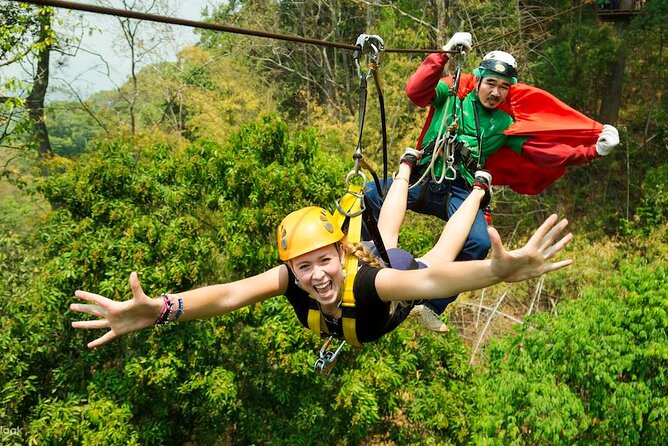 Full Day Chiang Mai Zipline Adventure, Rafting, ATV-ing, and Sticky Waterfall - Booking Information
