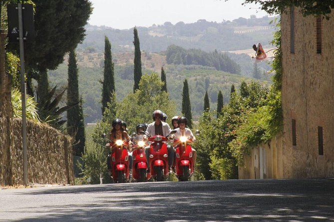 Full-Day Chianti Tour by Vespa Scooter From San Gimignano - Meeting Points and Pickup