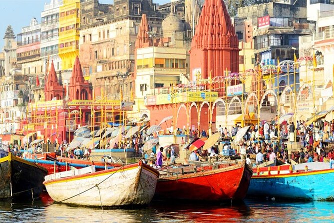 Full Day City Tour of Varanasi With Boat Ride and Evening Aarti Ceremony - Boat Ride on the Ganges