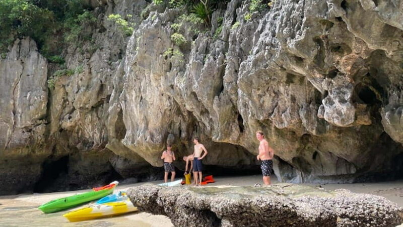 Full Day Cliff Jumping With Kayaking and Viet Hai Village - Peaceful Kayaking Amidst Natural Wonders