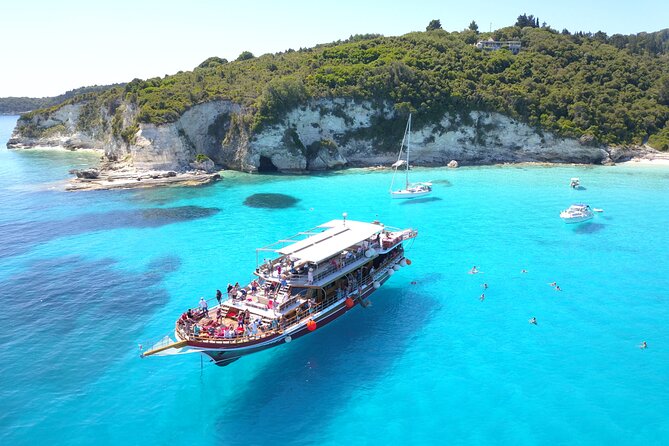 Full-Day Cruise to Antipaxos-Blue Caves-Paxos Island From PARGA - Swimming at Voutoumi Beach