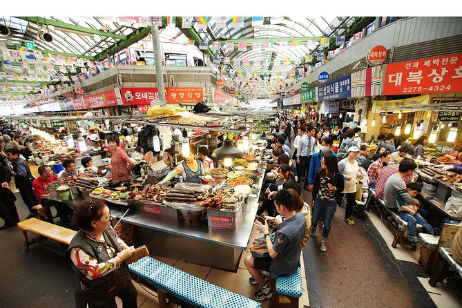 Full-Day Culinary Tour of Seoul Including Noryangjin Fish Market and Korean BBQ Dinner - Discover Insadong Street Food