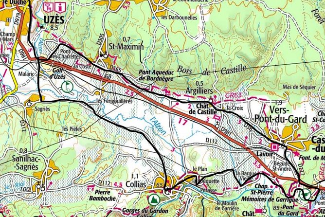 Full Day Cycling Trip in Uzès, Pont Du Gard and Surrounding Villages - Overview of the Cycling Trip